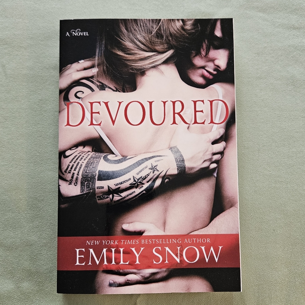Devoured by Emily Snow Paperback Spicy Content Adult Romance
